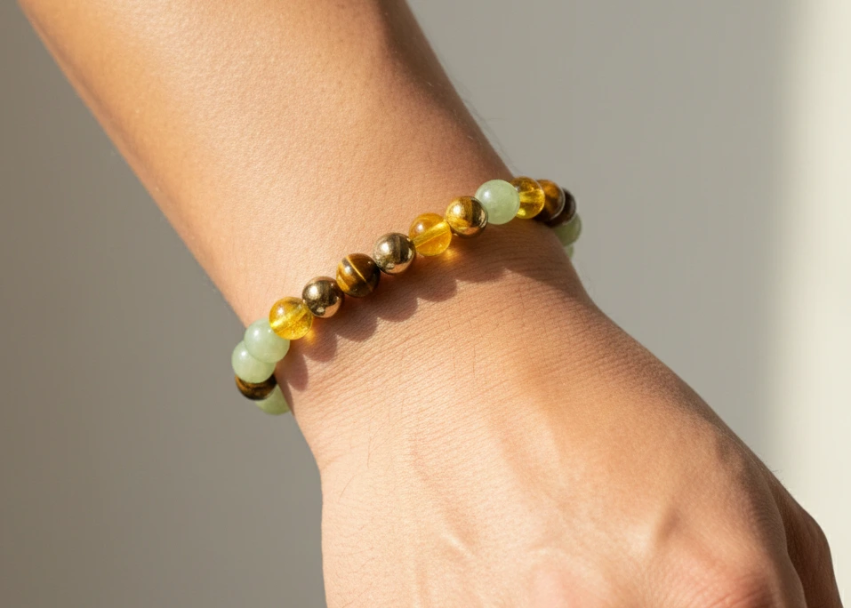 Tiger Eye Bracelet Back View